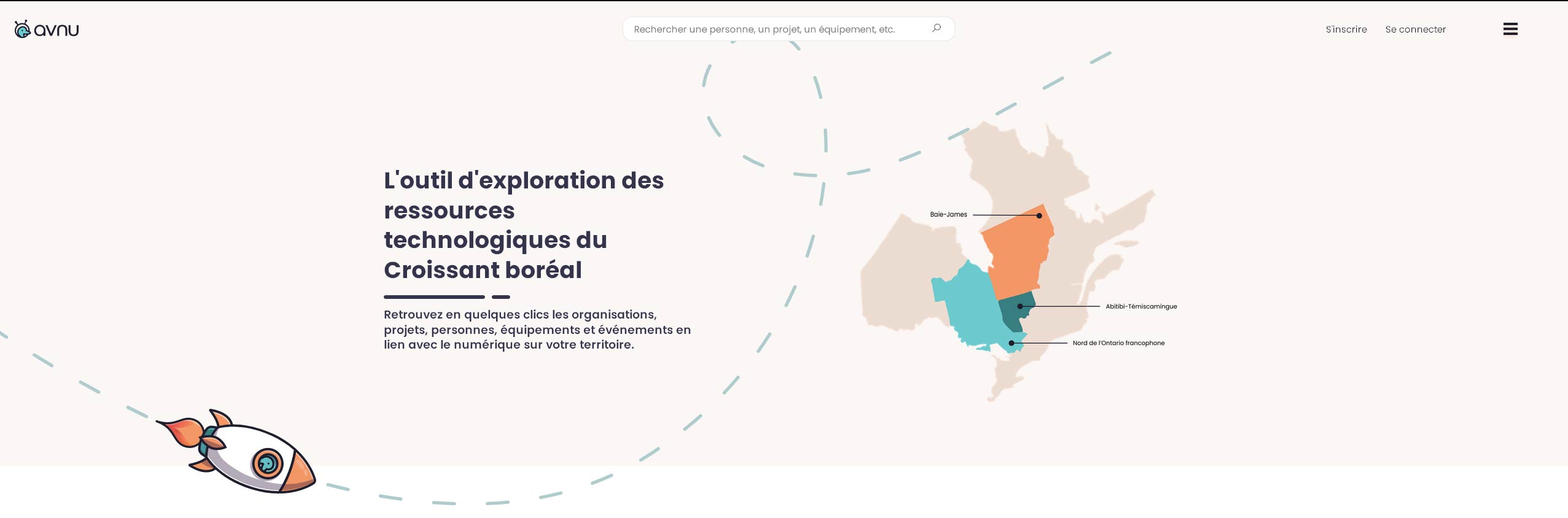 Répertoire avec données structurés des technocréatifs du croissant boréal